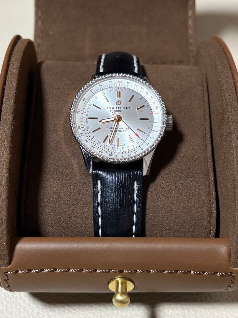 BREITLING NAVITIMER AUTOMATIC 35 新品ベルト付き