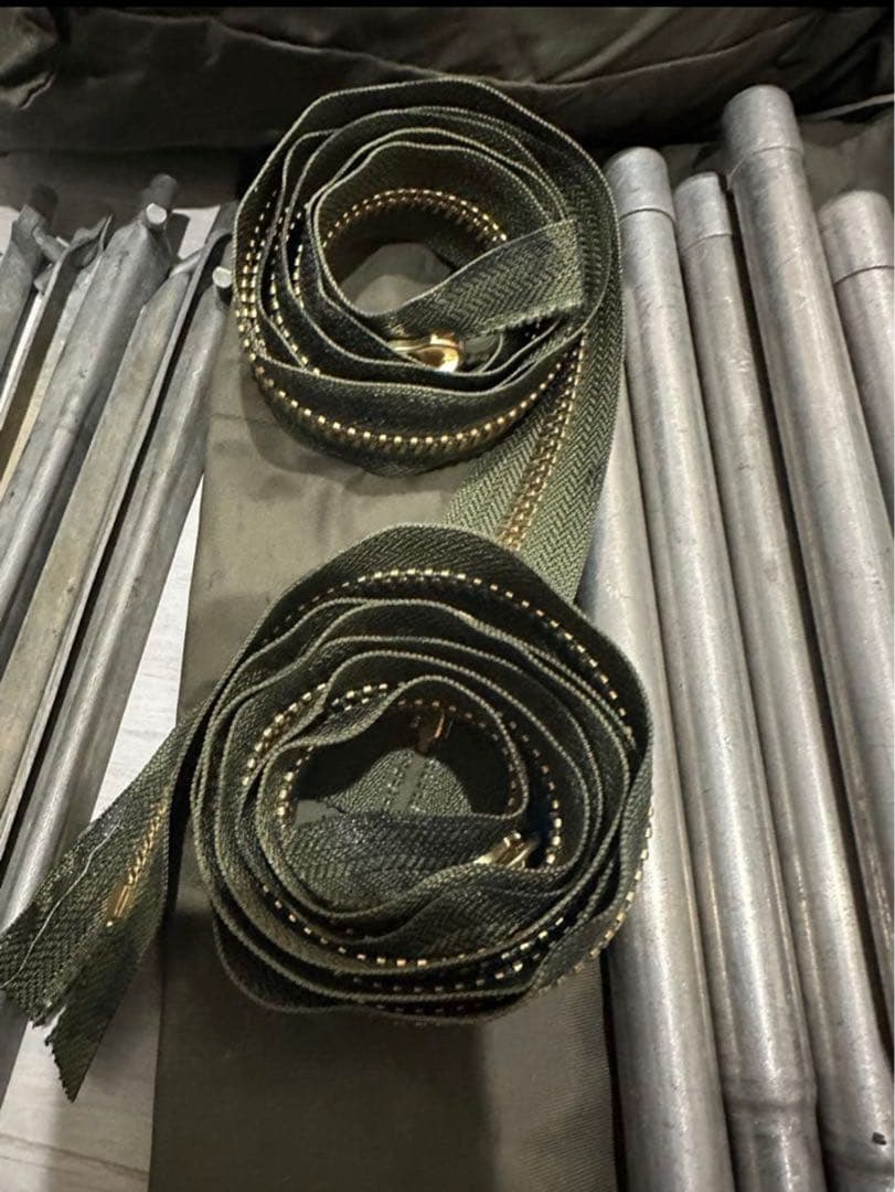 ドイツ軍　パップテント　フルセット2枚1セット　軍幕　希少