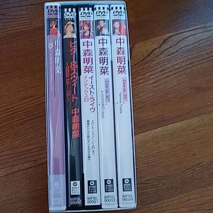 中森明菜/5.1オーディオ・リマスターDVDコレクション〈5枚組〉