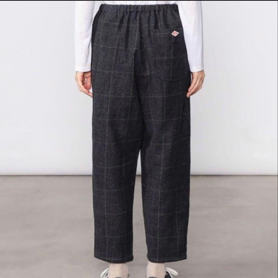 ダントン /ウール イージーパンツ グレンチェック 日本製