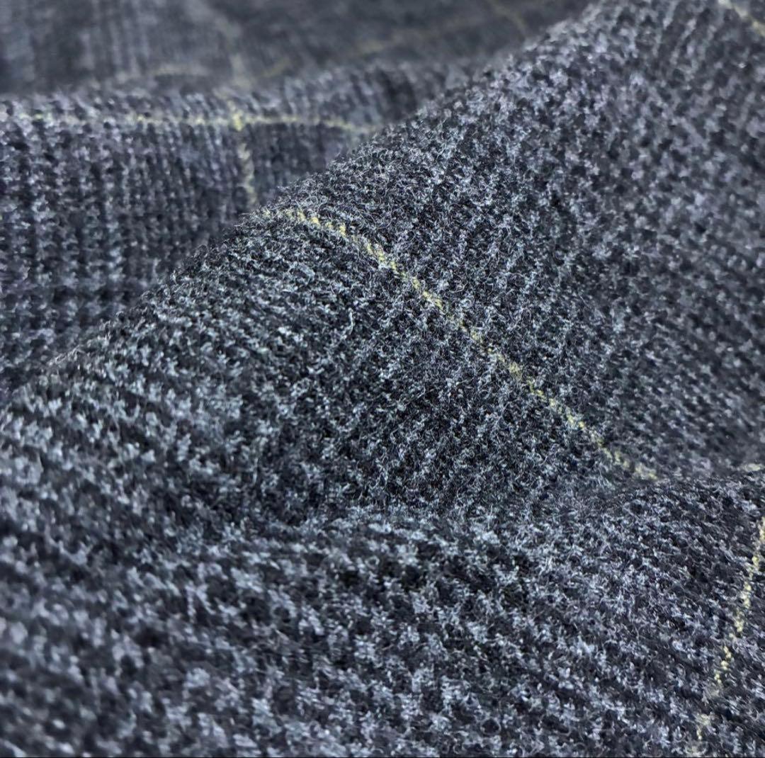 ダントン /ウール イージーパンツ グレンチェック 日本製