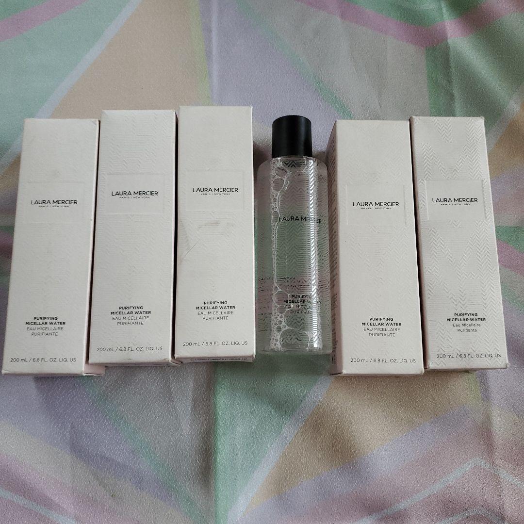 【廃盤品】ローラ メルシエ ピュリファイング ミセラーウォーター5本