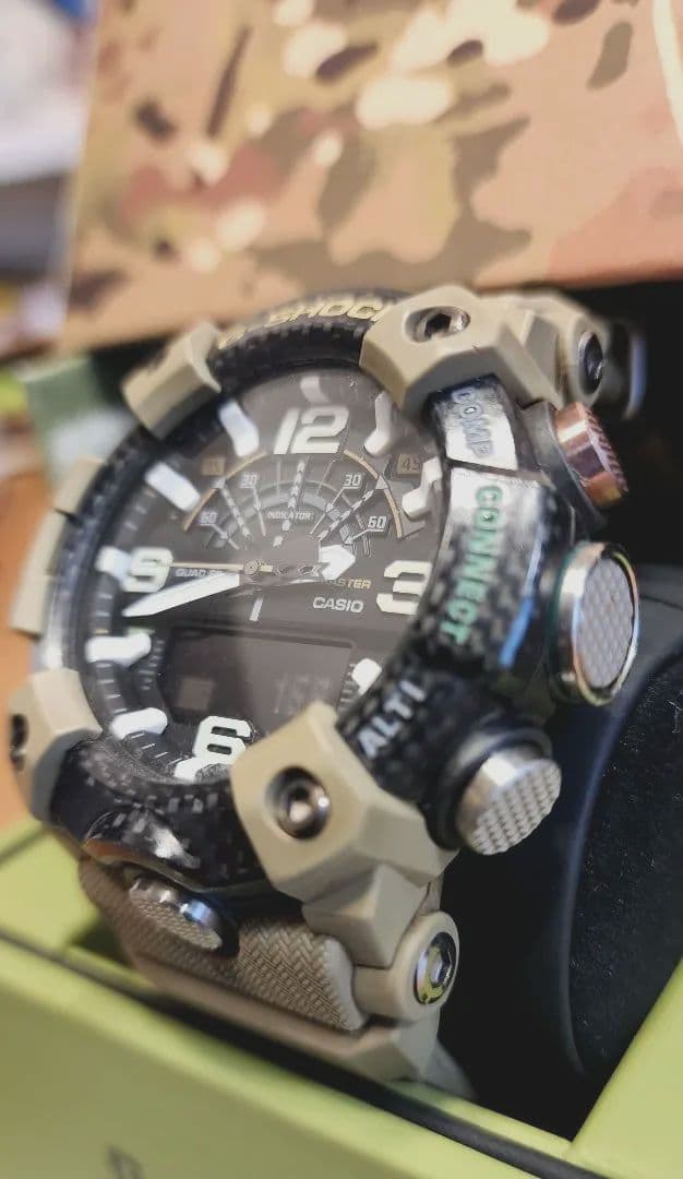 希少 Britirh イギリス陸軍コラボ G-SHOCK MudMaster