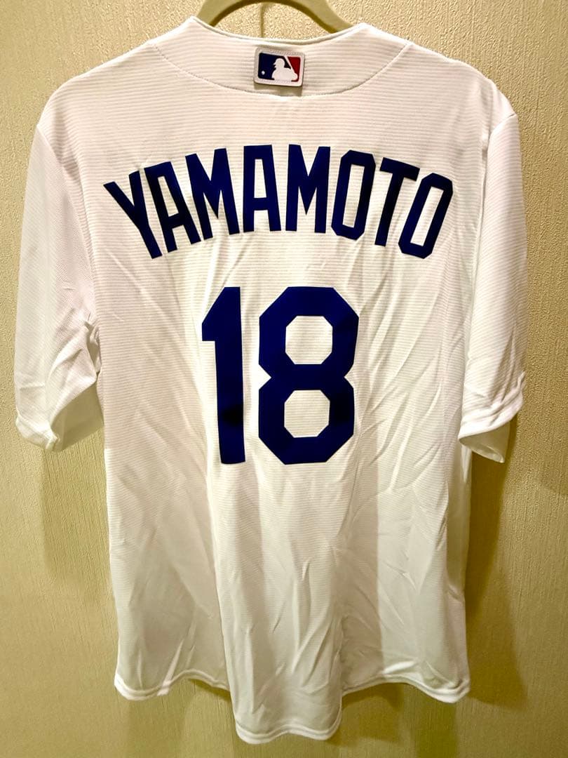 山本由伸 ユニフォーム ドジャース ナイキ Mサイズ