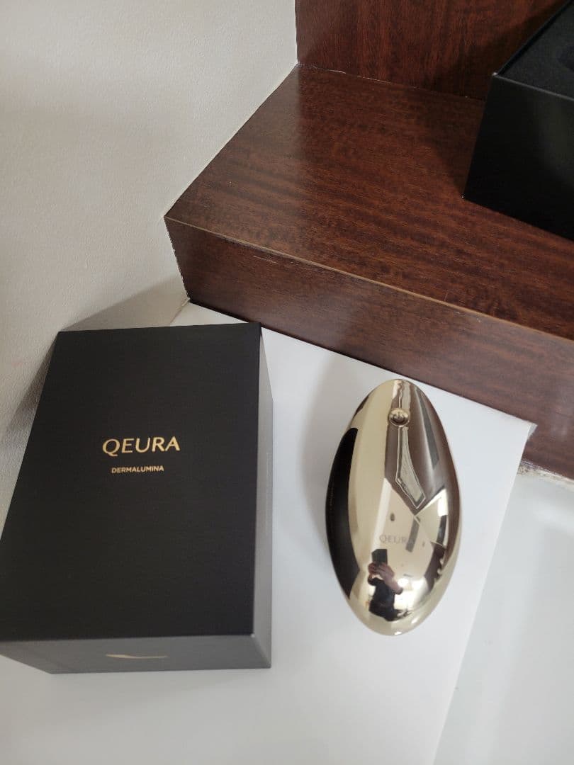 【値下げ】QEURA 美顔用品 ゴールド