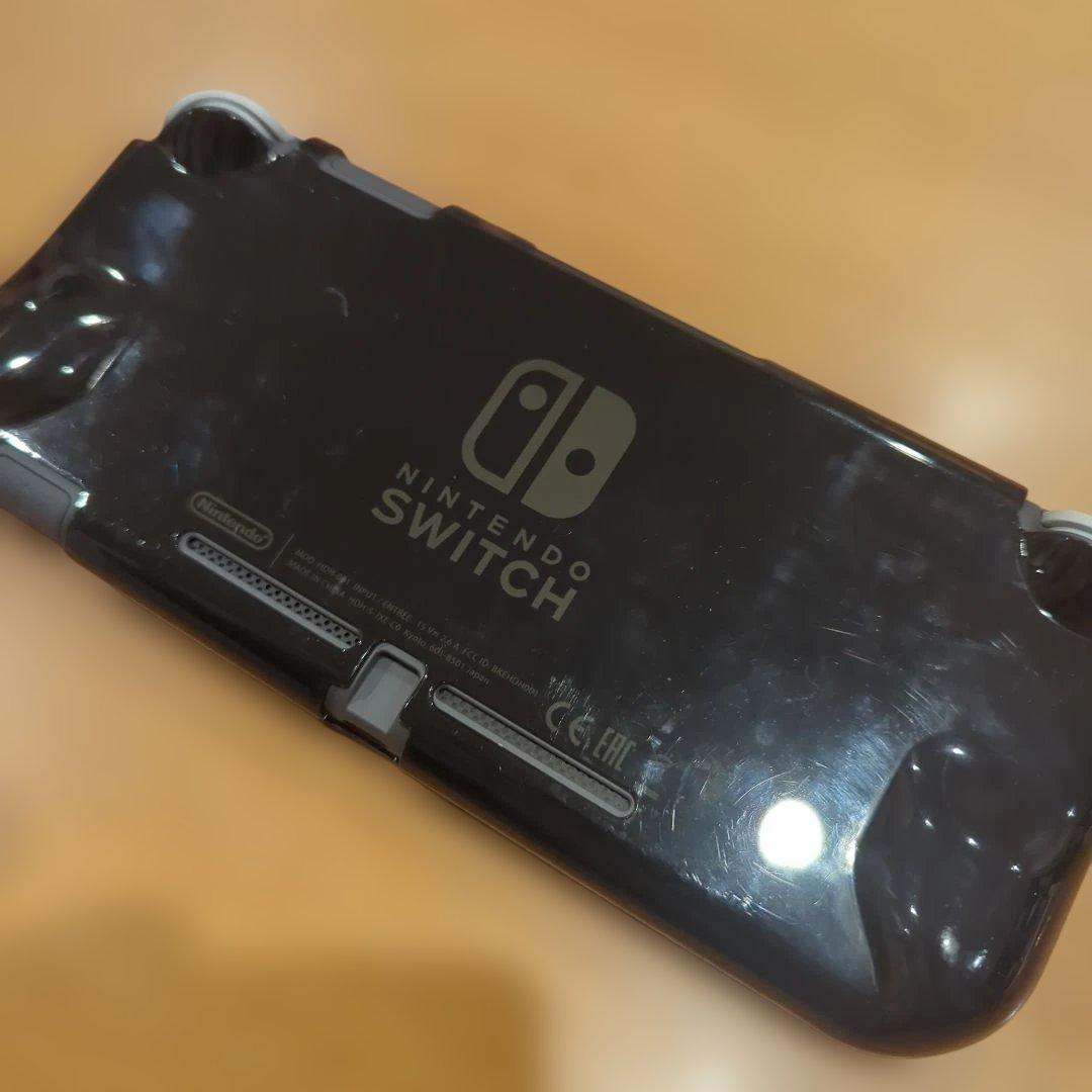 Nintendo Switch Lite グレー 本体 カバー付