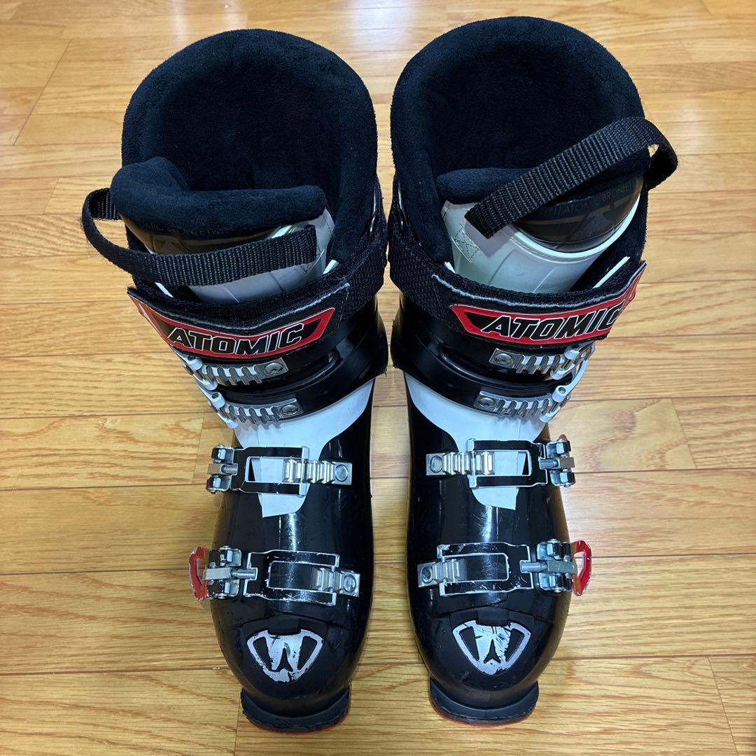 Atomic スキーブーツ ブラック/レッド