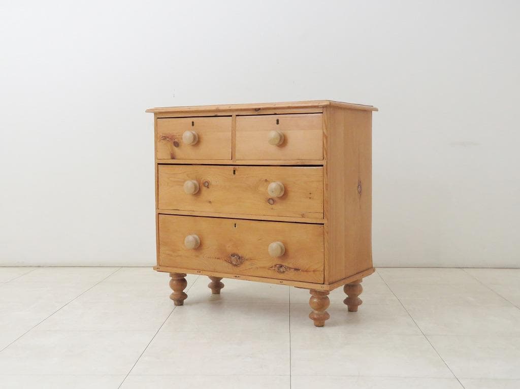 イギリス アンティーク オールドパイン無垢材 チェスト検ロイズペニーワイズカーフ