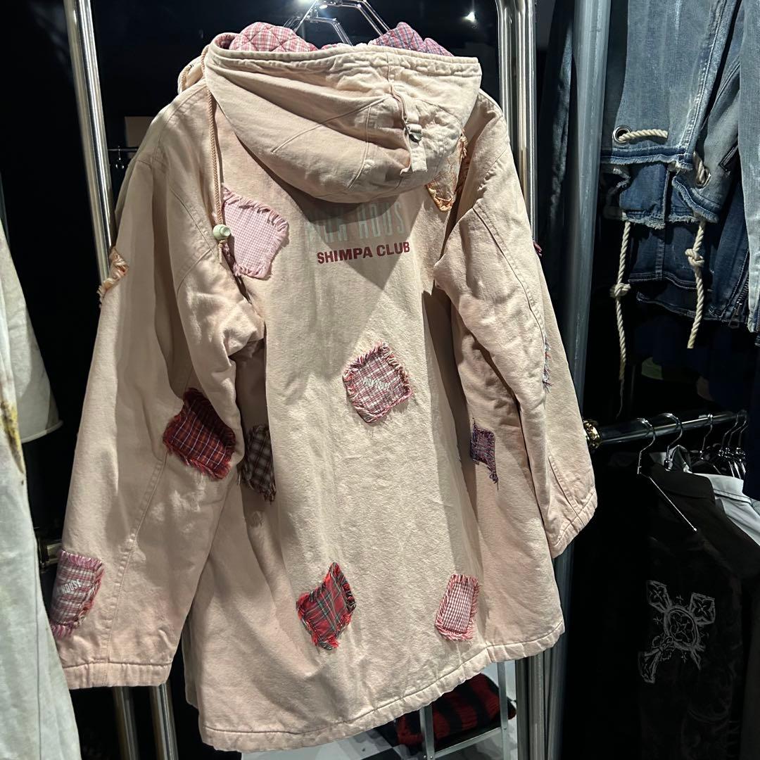 Pinkhouse ピンクハウス　激かわ　モッズコート　フード　ピンク