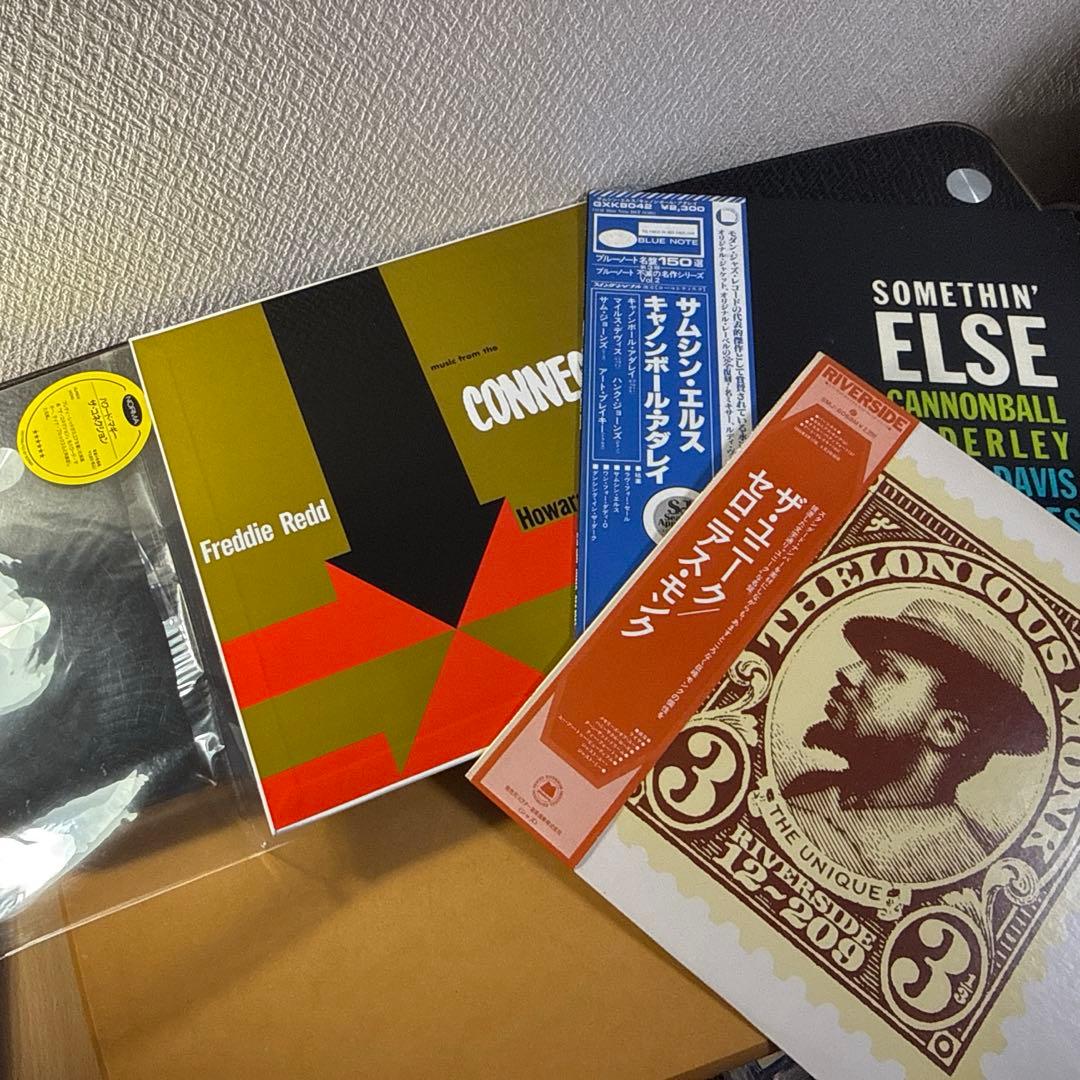 LP12inJAZZ国内盤セロニアスモンク他全3枚 盤ジャケ帯解説良好