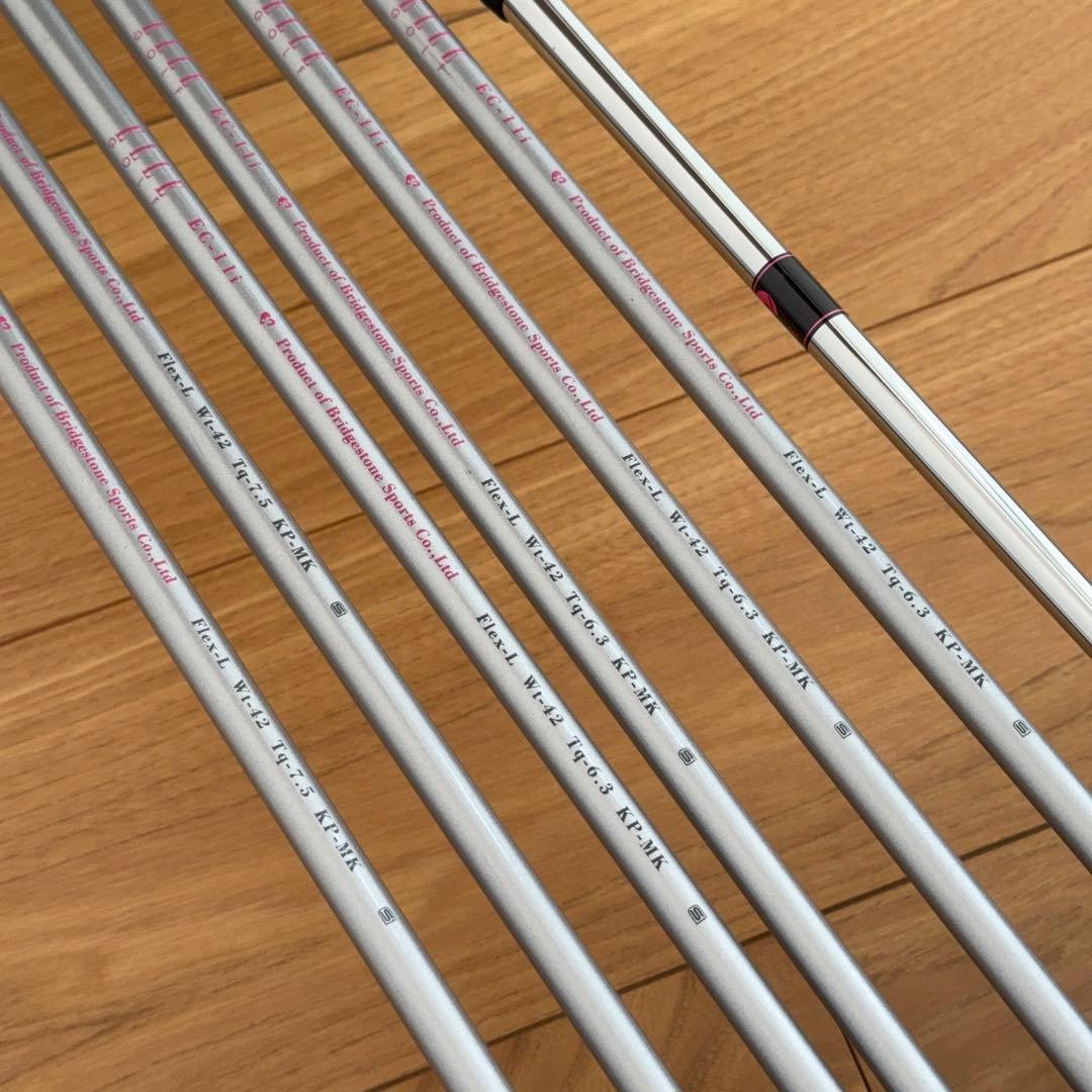 【美品】BRIDGESTONE ELLE レディース ゴルフクラブセット 8点