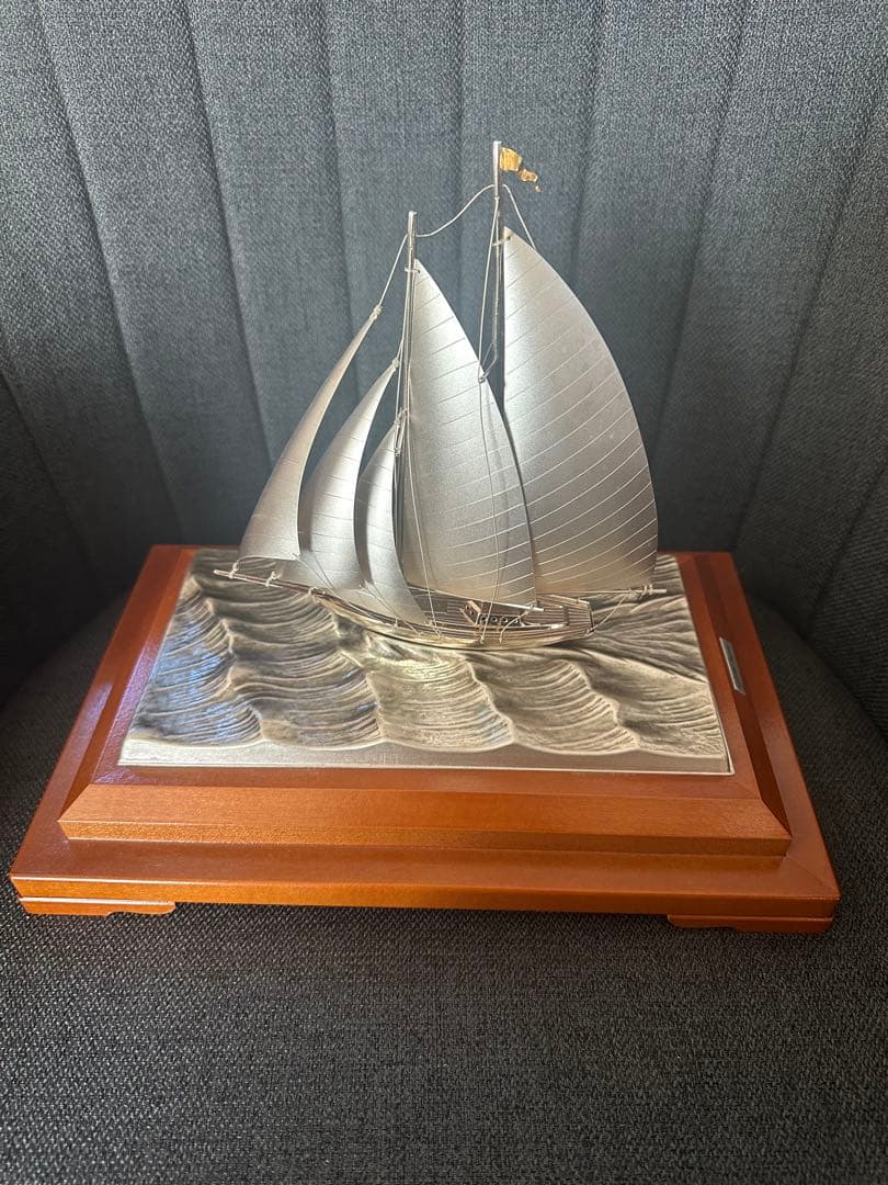 工芸品 SILVER YACHT 985 TAKEHIKO