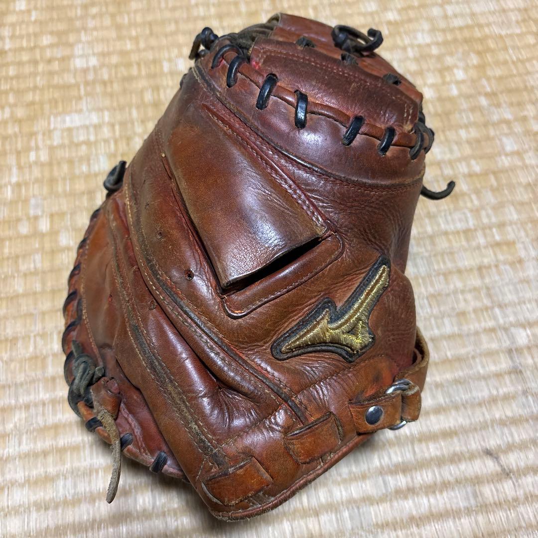 ミズノプロキャッチャーミット 軟式ブラウン