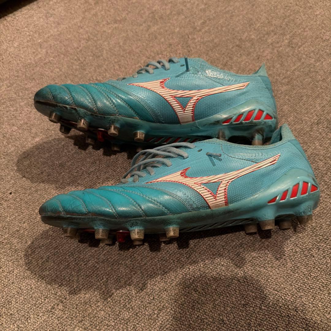 Mizuno モレリアNeo III β 水色　サッカーシューズ27.5cm