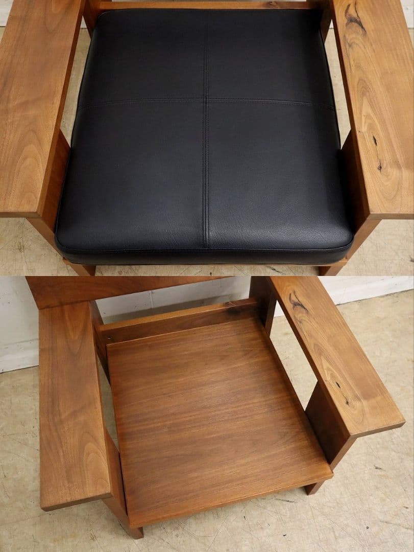 【lala】Rigna・リグナ【プロント】 1Pソファ・ウォールナット