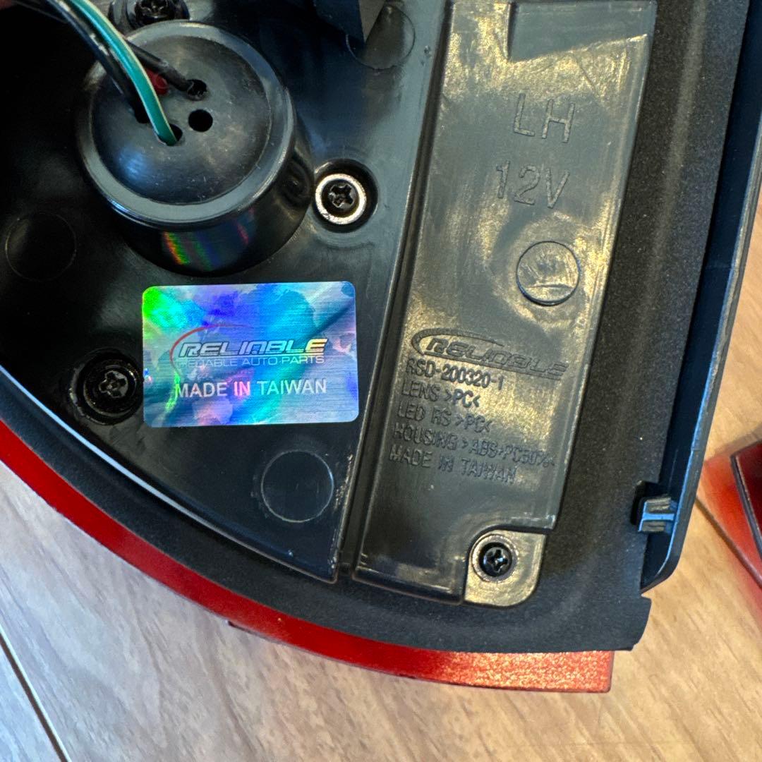  E91 3シリーズツーリングLEDテール 紅白