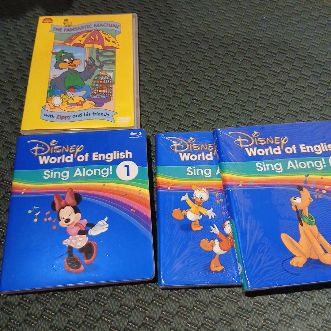 新品未使用)Disney World of English Sing Along