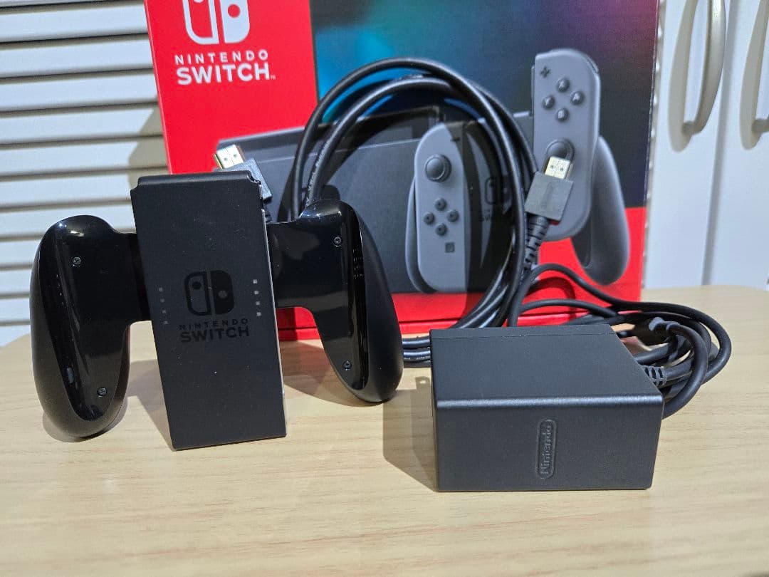Nintendo Switch グレー 本体 HAC-001 付属品完備