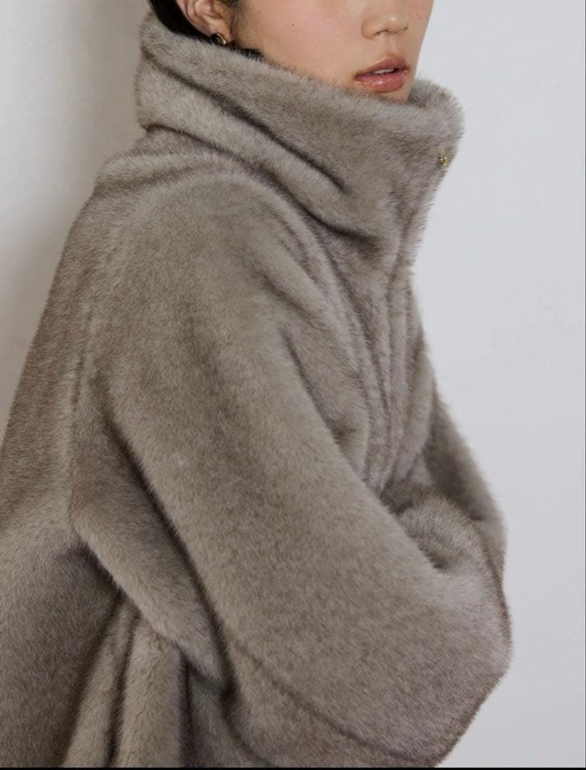 【美品！試着のみ】STATE OF MIND ファーブルゾン