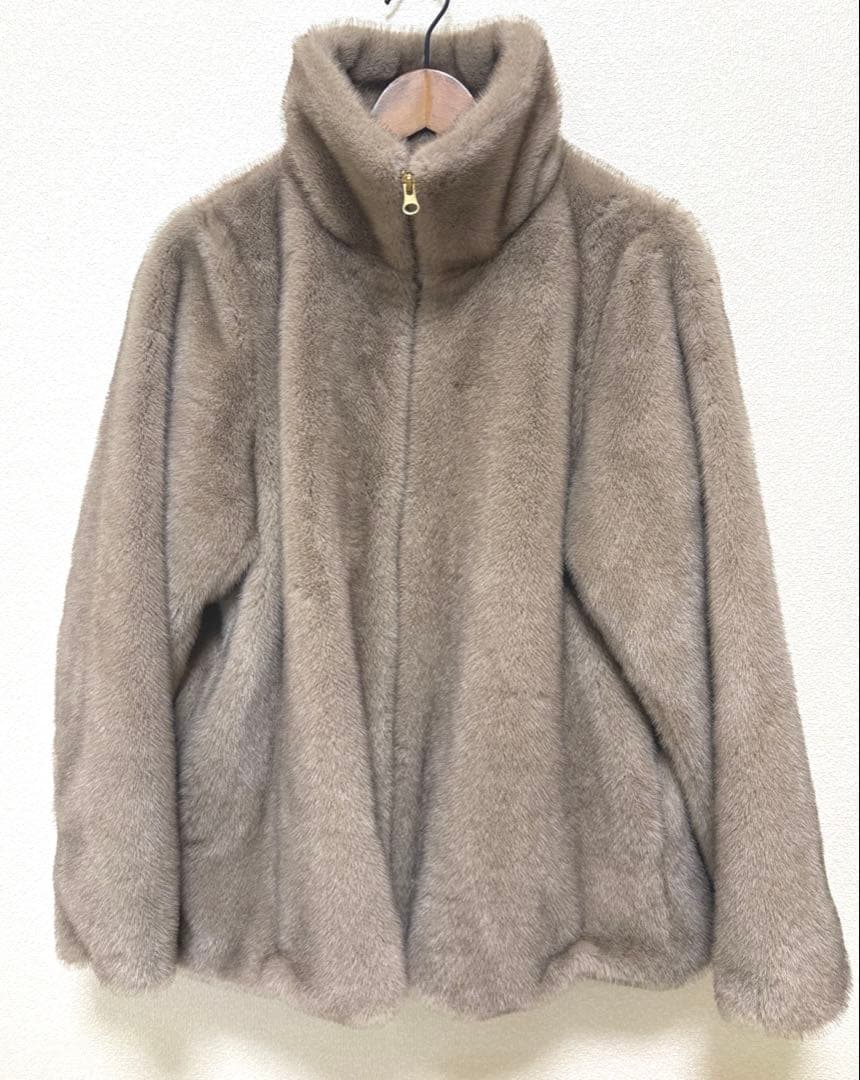 【美品！試着のみ】STATE OF MIND ファーブルゾン