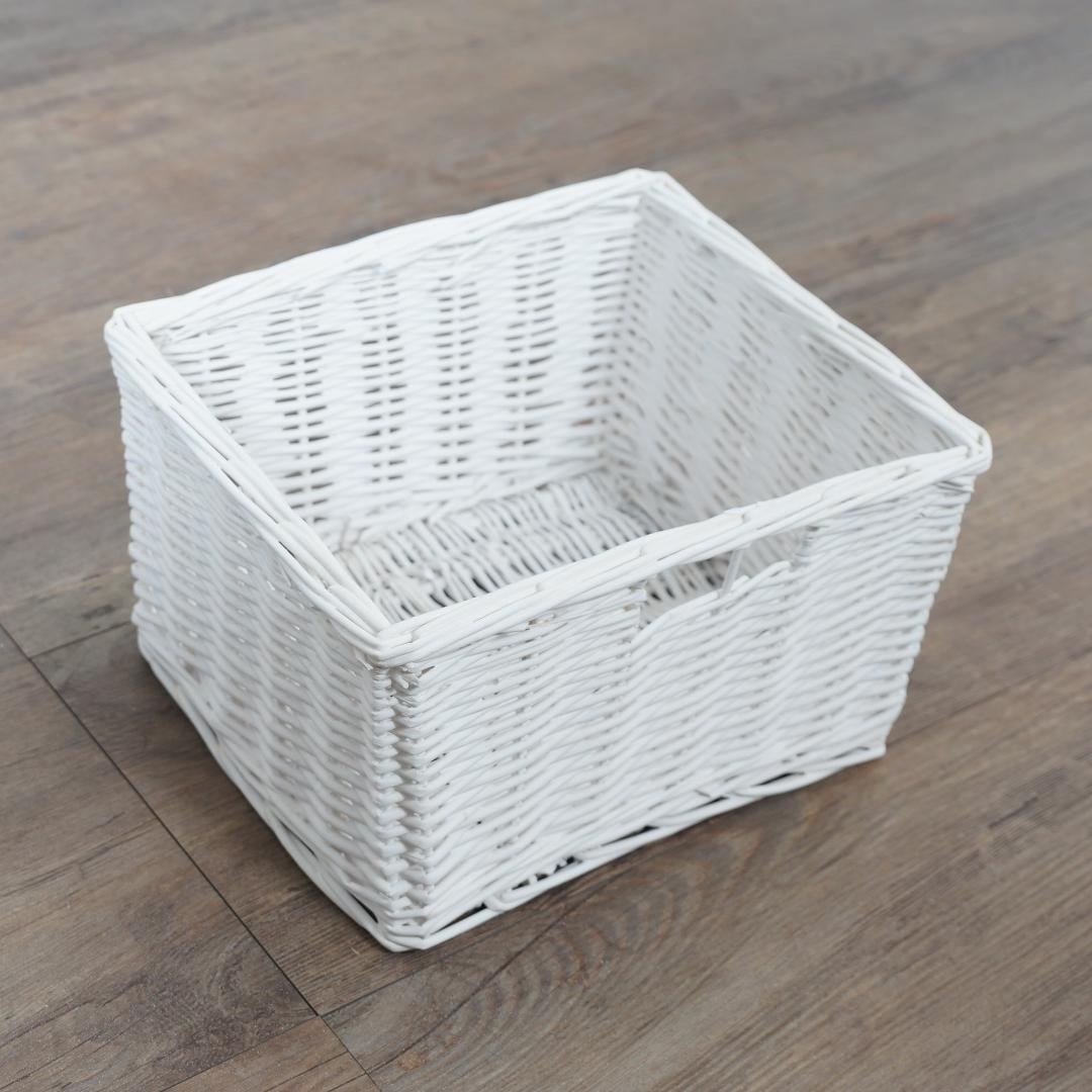 【新品】フリル　バスケット付きキャビネット　オープンチェスト 収納　アウトレット