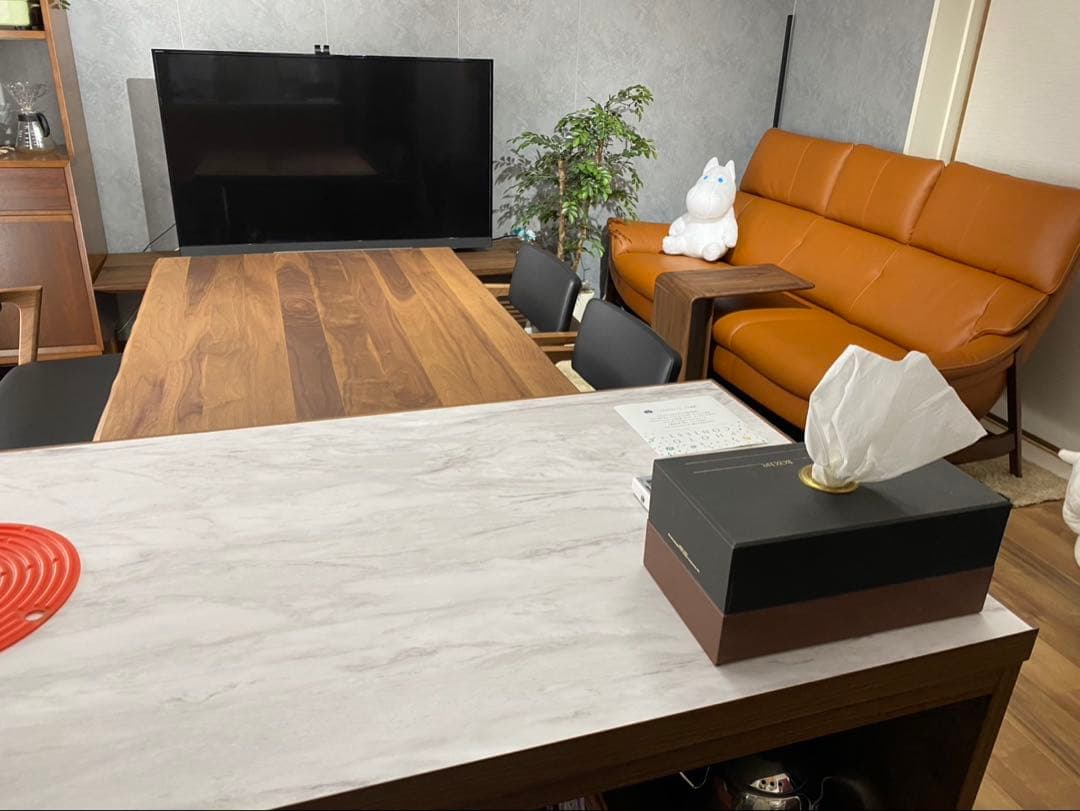 B*r様 高野木工180cmカウンターテーブル(メラミンC天板)