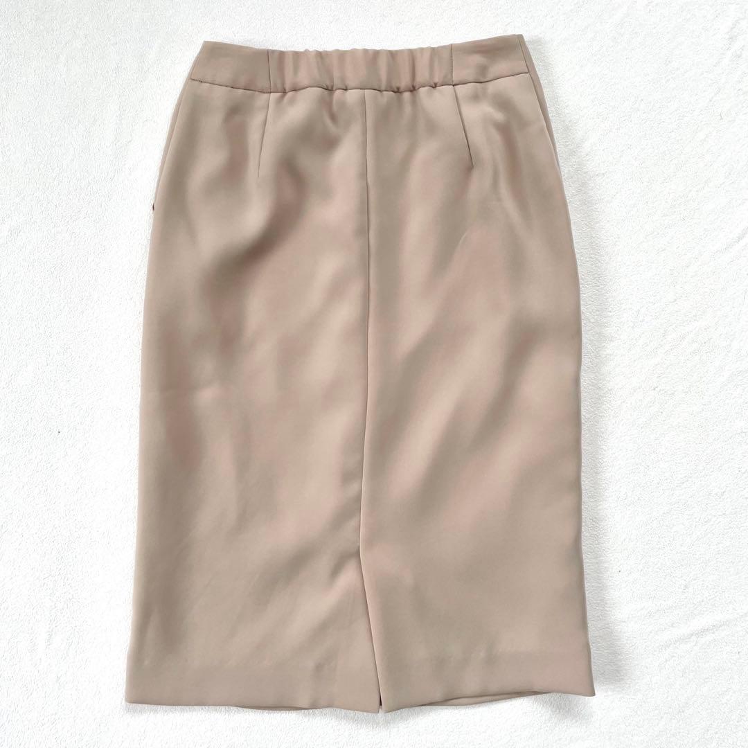 極美品✨グリーンレーベルリラクシング ノーカラー スカート 洗える セットアップ