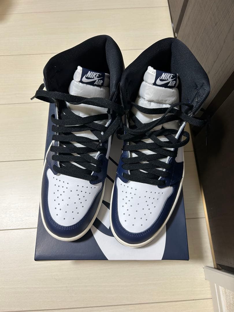 新品未使用NIKEエアジョーダン1 HIGH OG Midnight Navy