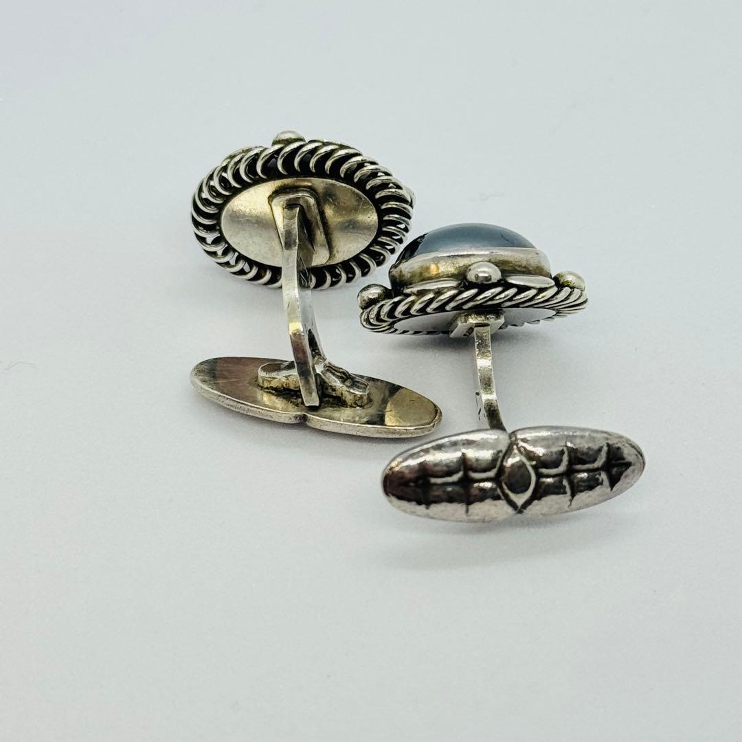 ジョージジェンセン カフス ヘマタイト 17 SV925 シルバー スーツ