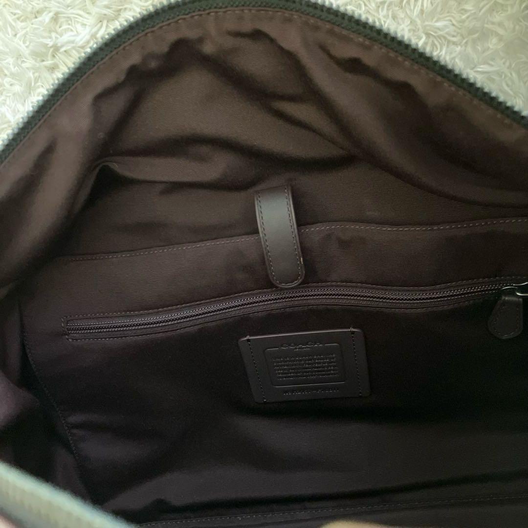 極美品！COACH ボストンバッグ トレッカー バッグ　シグネクチャー
