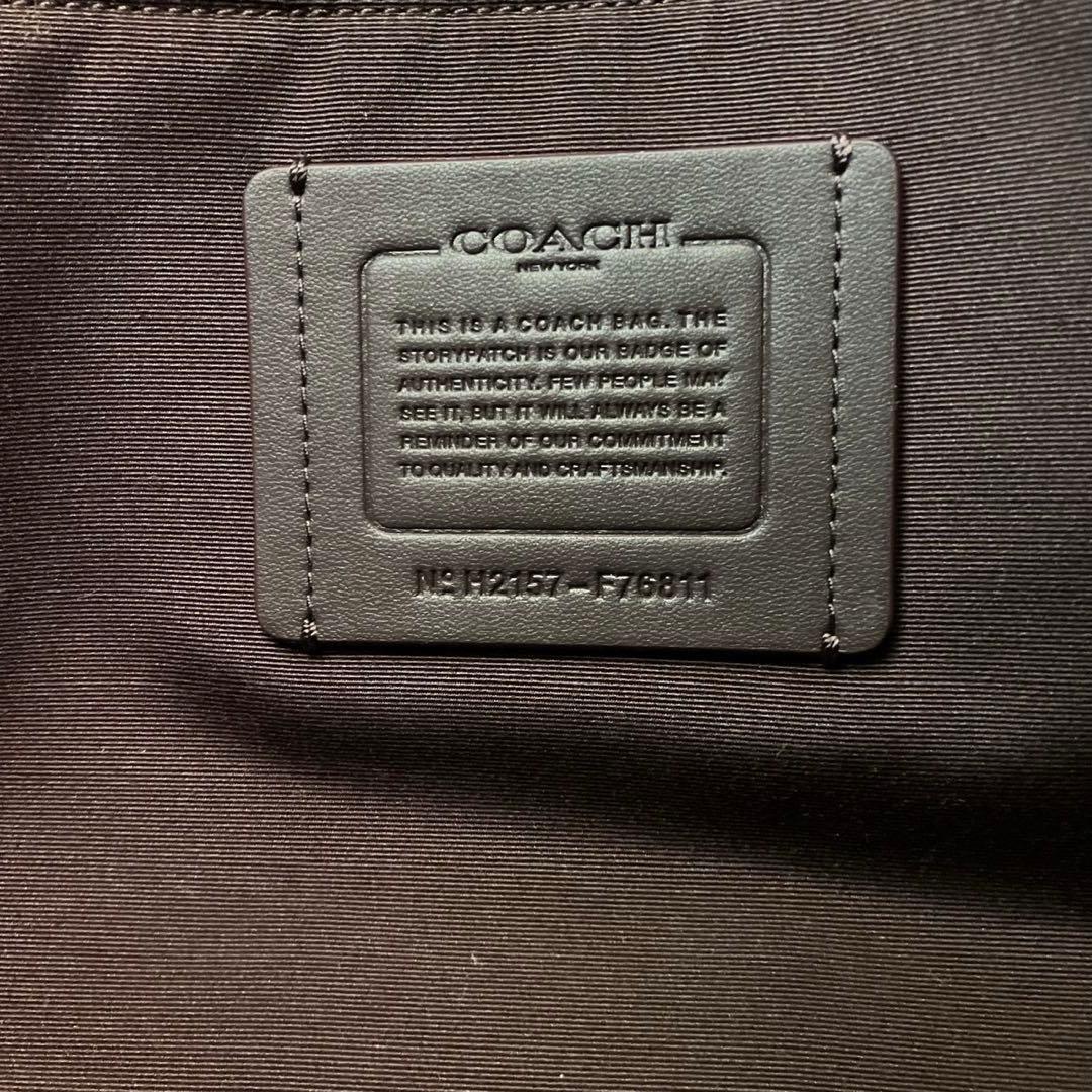極美品！COACH ボストンバッグ トレッカー バッグ　シグネクチャー