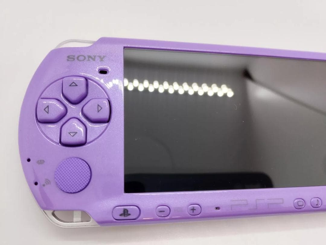 PSP 3000 すぐ遊べるセット【美品・カスタム】ライラック　パープル