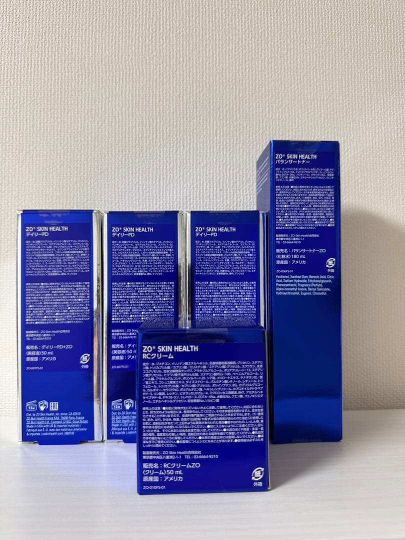 RCクリーム、バランサートナー、デイリーPD 5点　セット　ゼオスキン