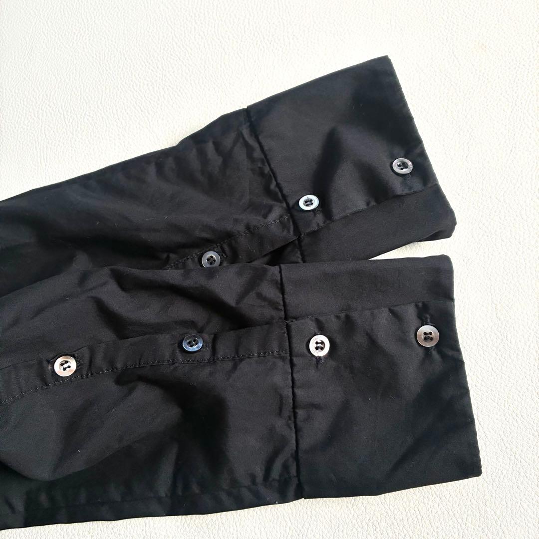 ◆美品◆JNBY◆4万程◆オーバーサイズシャツチュニック◆黒◆綿100%◆慈雨