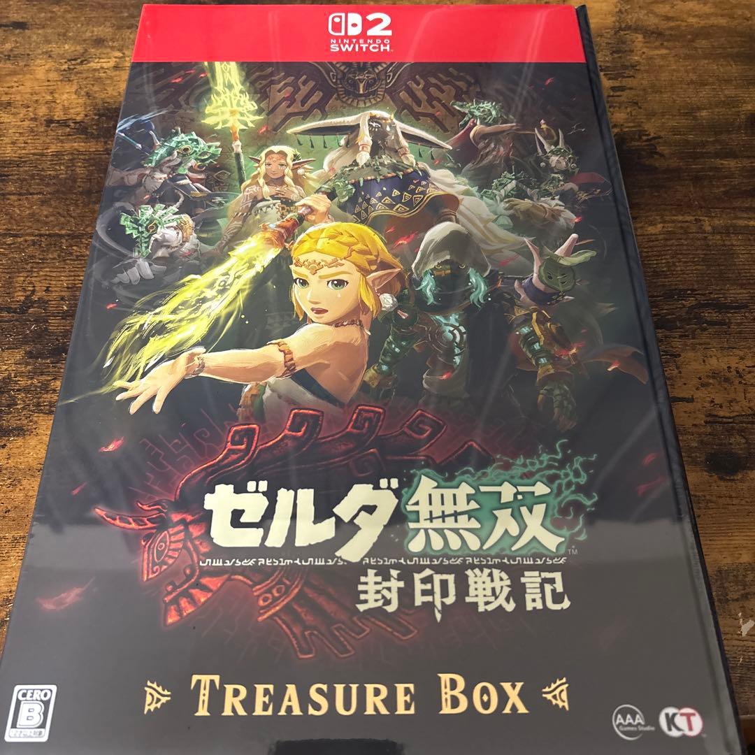 【特典完品】ゼルダ無双 封印戦記 TREASURE BOX