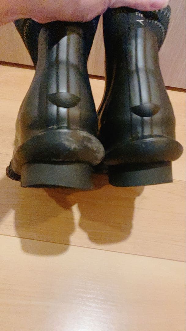 Stella McCartney × HUNTERレインブーツ　ブラック