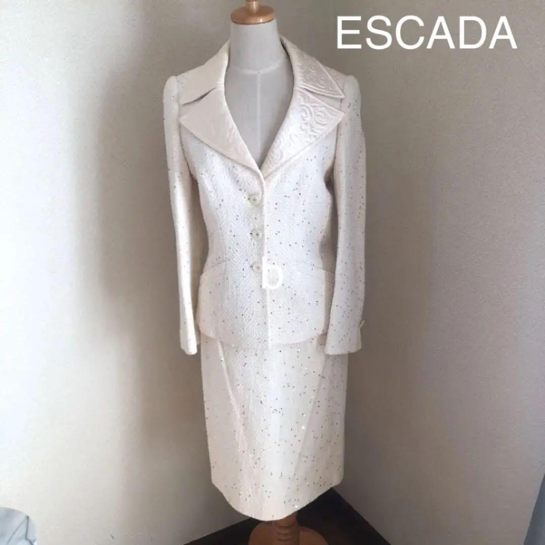 エスカーダ　スパンコールセットアップスーツ