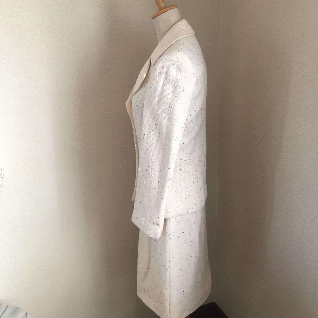 エスカーダ　スパンコールセットアップスーツ