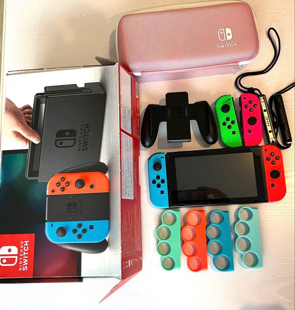 【豪華セット】Nintendo Switch 本体 ＋ Joy-Con 2セット