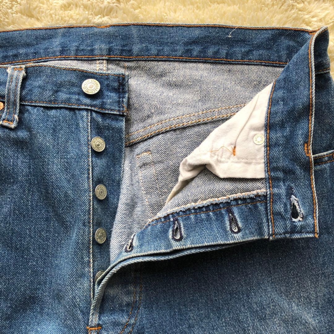 80's LEVI’S 501 USA製 W34 L38 524 希少 0117