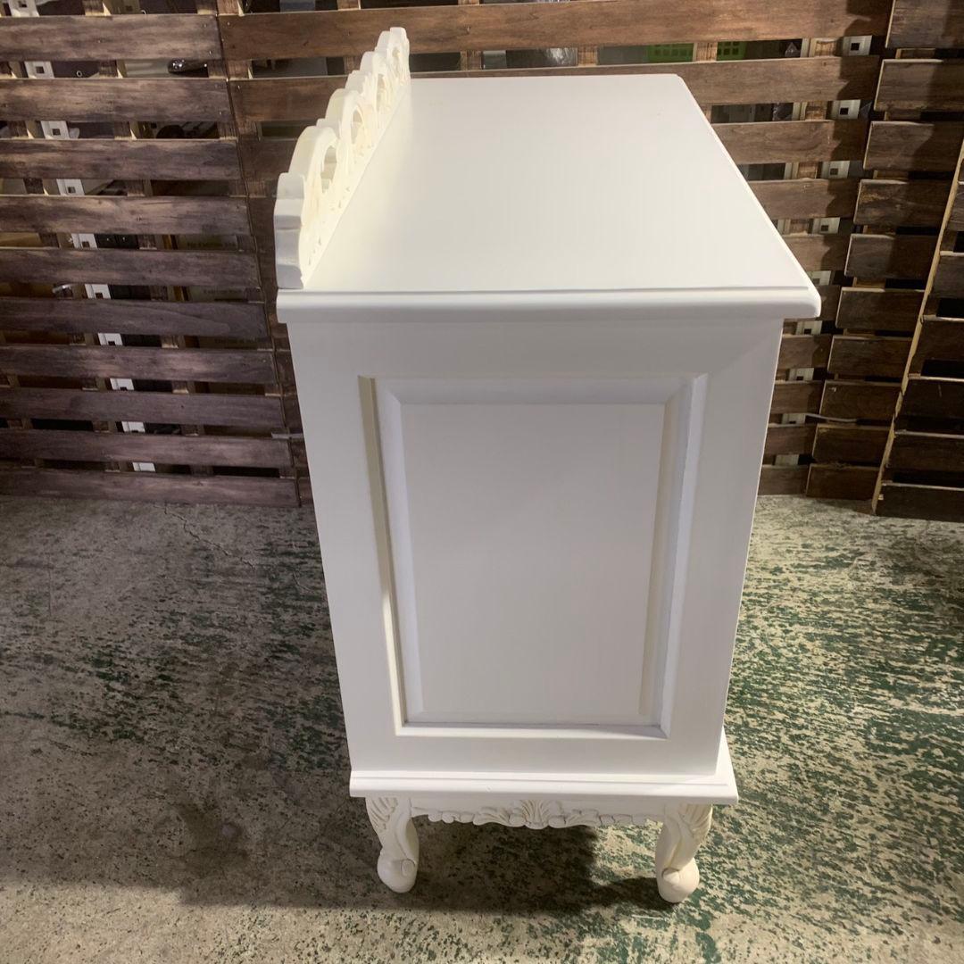 K096 スリーアイ 天然木 4段チェスト