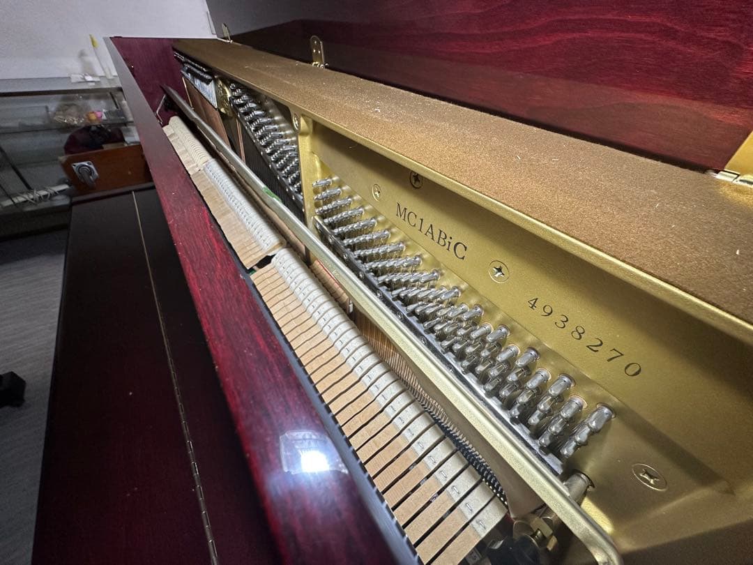 【新年特価セール】YAMAHA MC1ABiC アップライトピアノ 猫足