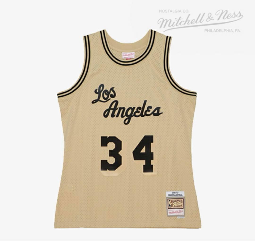 シャキールオニール　スウィングマンジャージ　ミッチェルアンドネス　レイカーズ