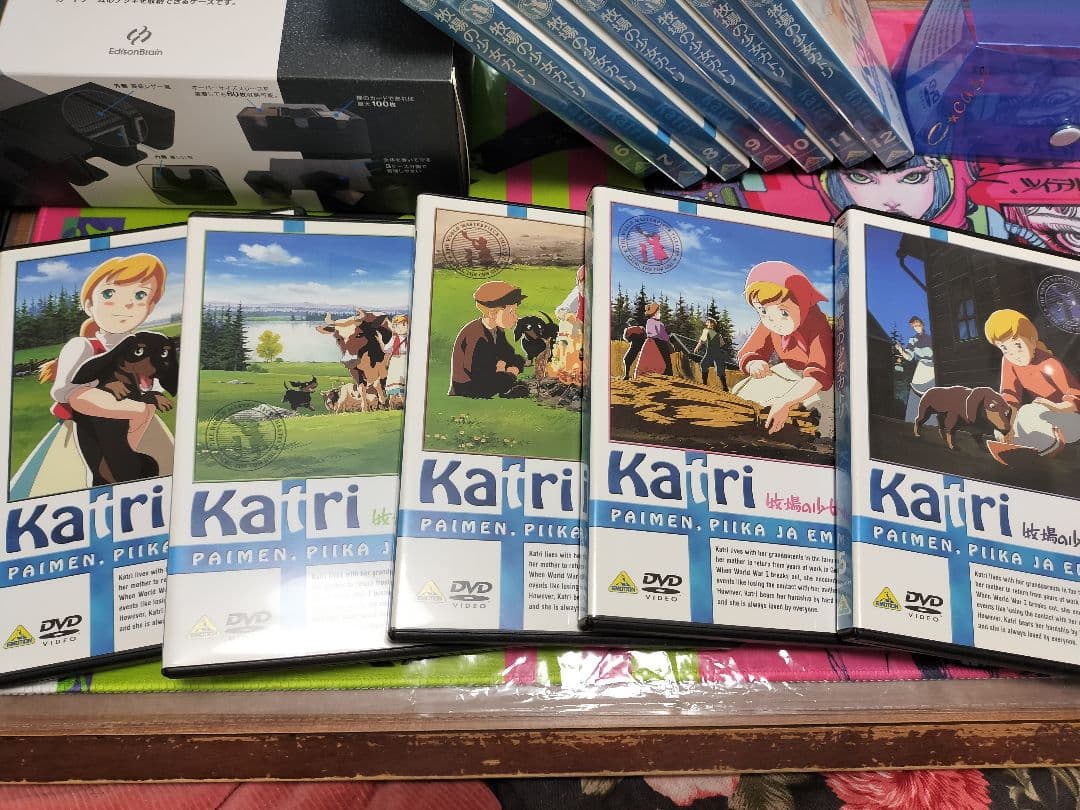 か*ん様 【超希少品！】世界名作劇場「牧場の少女カトリ」レンタル落ち全12巻セッ