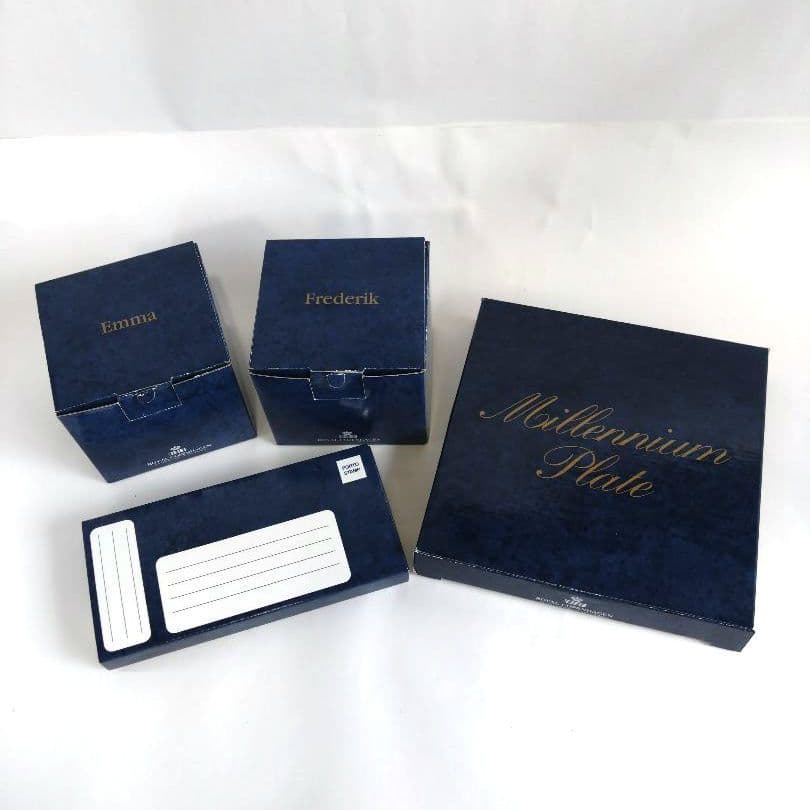 ★美品★ロイヤルコペンハーゲン 2001年ミレニアム 4点セット 箱あり