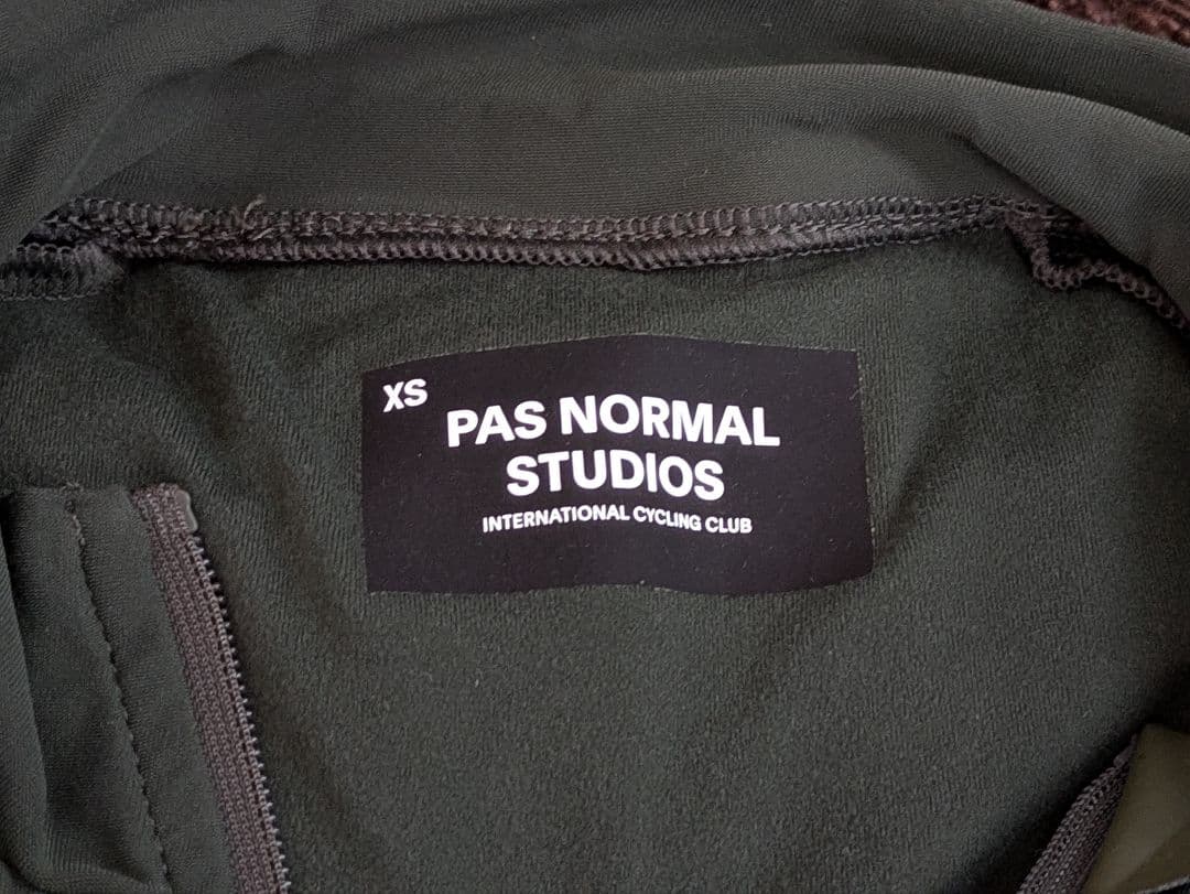 PAS NORMAL STUDIOS サイクルジャージ オリーブ XSサイズ