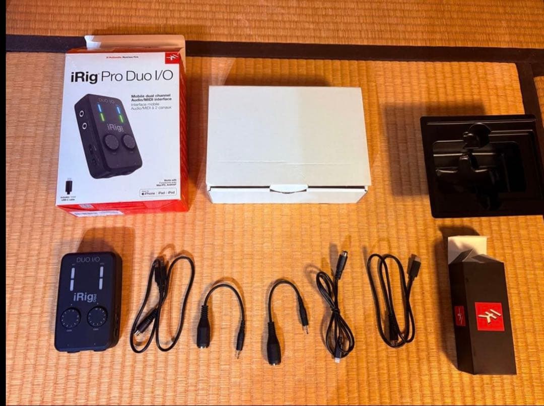 iRig Pro DUO I/O オーディオインターフェイス(電源アダプター付)