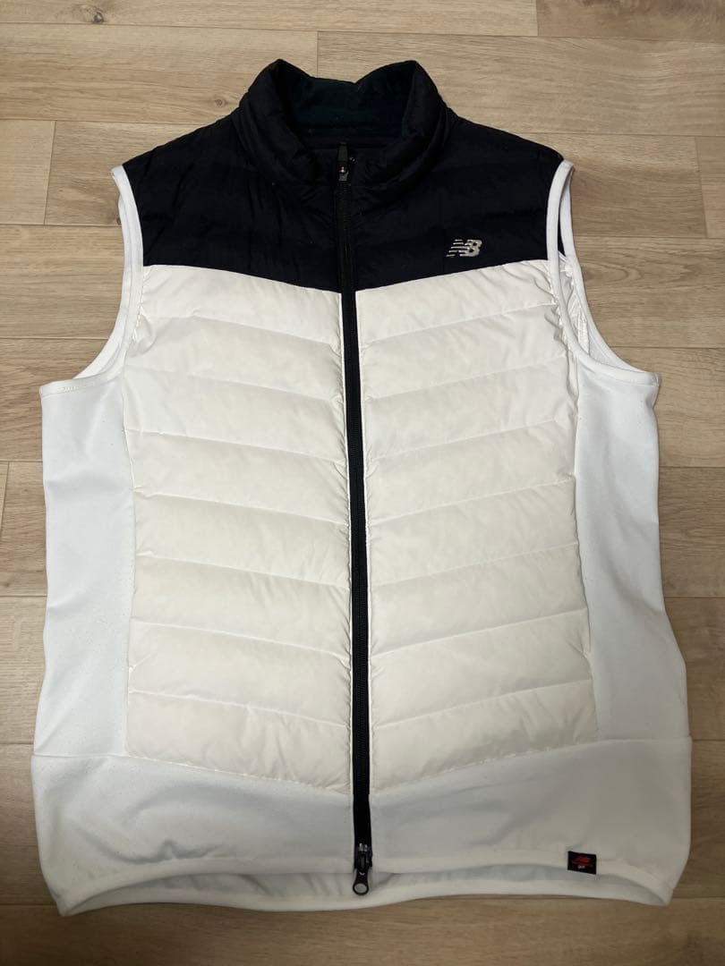 New Balance ALL-WEATHER ベスト ホワイト/ブラック