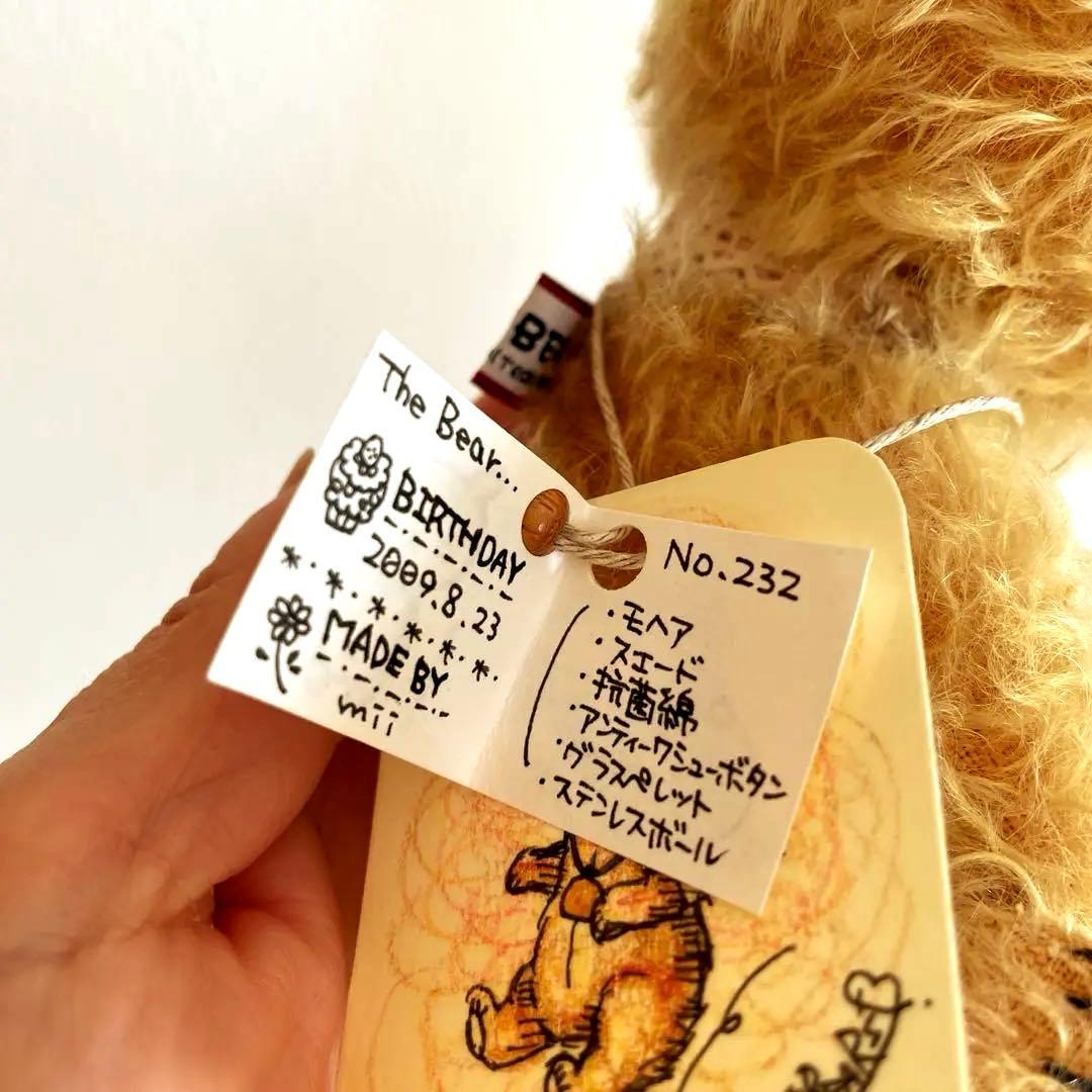 ハンドメイドテディベア作家様の【COCO BEAR's】さまのテディベア