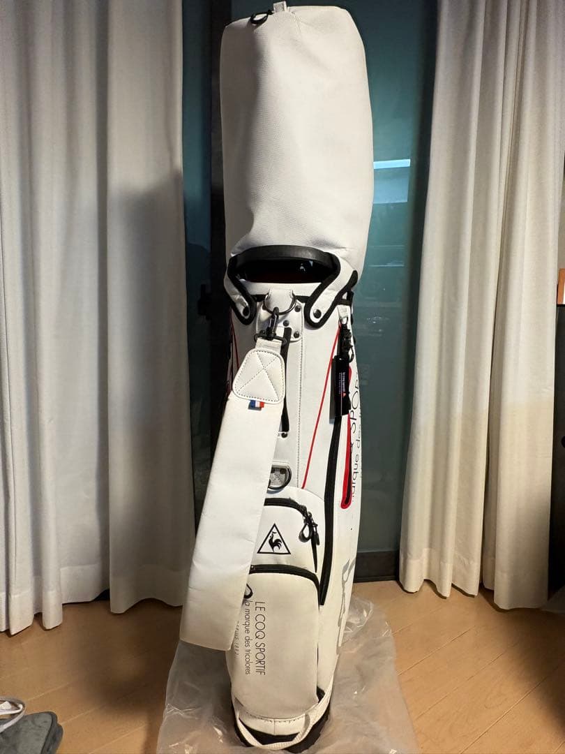 LE COQ SPORTIF キャディバッグ ホワイト